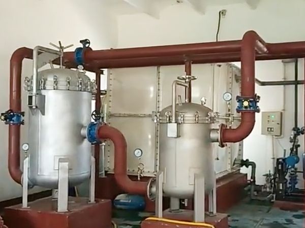 Filtro multibolsa para filtración de agua para alimentos y bebidas