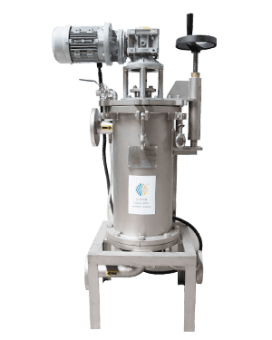 Filtro autolimpiante raspador