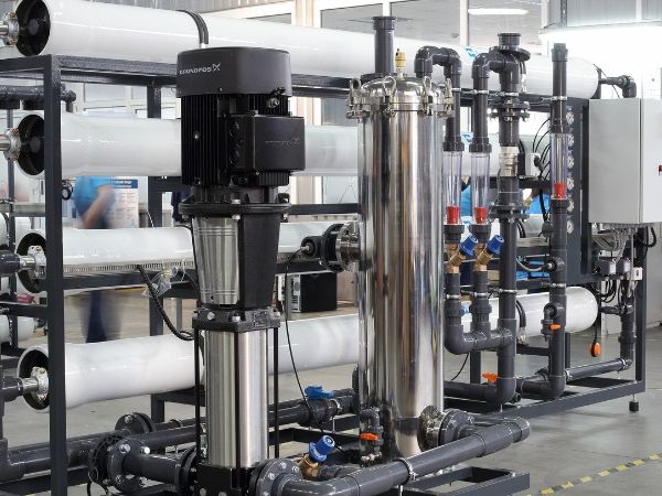 Cartucho de filtro de malla sinterizada para filtración de agua farmacéutica